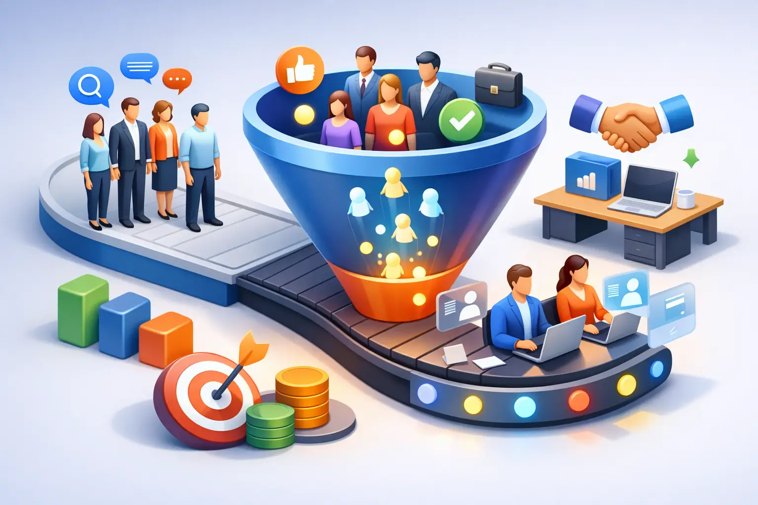 Recruiting Funnel für Fachkräfte aufbauen