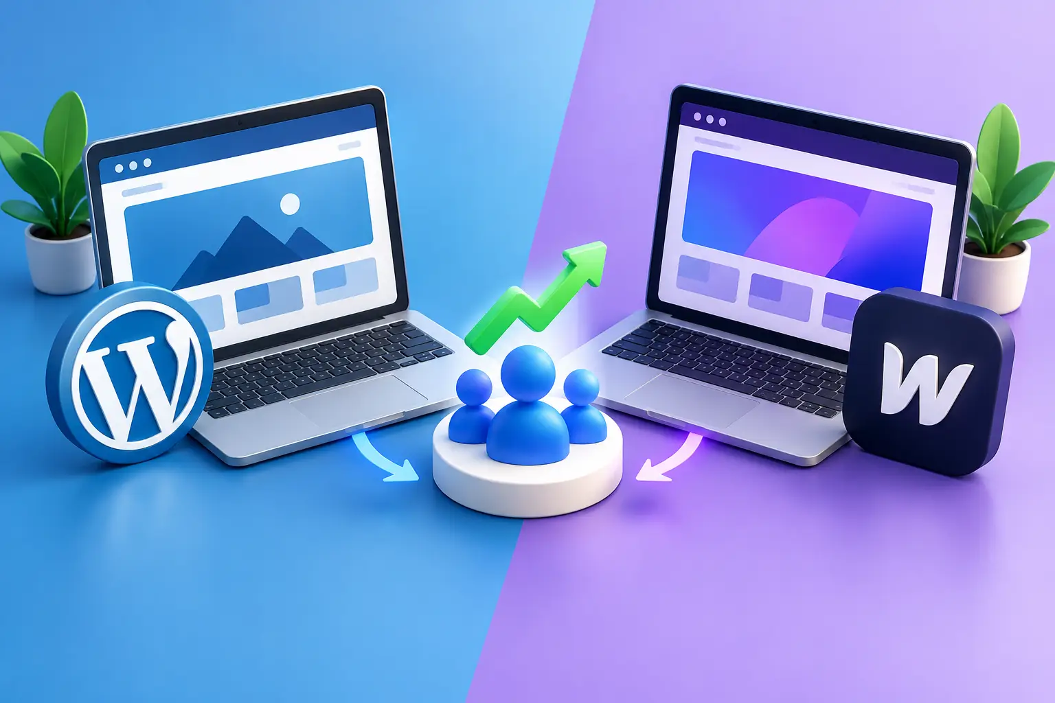 WordPress oder Webflow: Was bringt mehr Anfragen?
